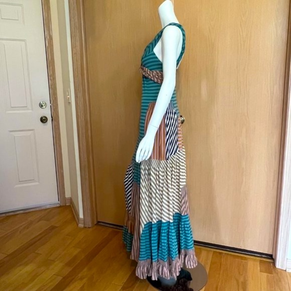 NWT Marc Jacobs Draped Knit Patchwork Dress - Picture 3 of 8